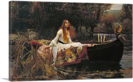 The Lady of Shalott 1888-1-Panel-12x8x.75 Thick