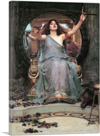 Circe Offering the Cup to Odysseus 1891-1-Panel-12x8x.75 Thick