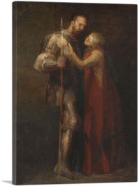 Knight And Maiden-1-Panel-40x26x1.5 Thick