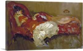 Note In Red The Siesta 1884-1-Panel-40x26x1.5 Thick