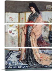 The Princess From The Land Of Porcelain 1863-3-Panels-90x60x1.5 Thick