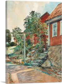 Scene From Osthammar The Swedish Archipelago-1-Panel-18x12x1.5 Thick
