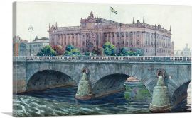 View Towards The Parliament House 1914-1-Panel-12x8x.75 Thick