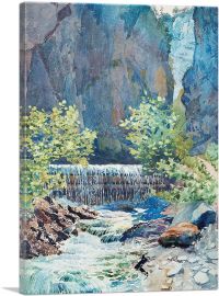 Waterfalls-1-Panel-12x8x.75 Thick