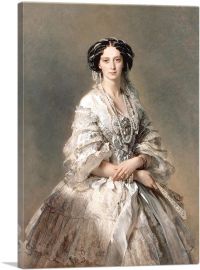 Portrait Of Empress Maria Alexandrovna 1857-1-Panel-12x8x.75 Thick
