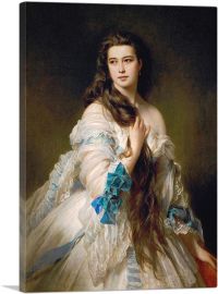 Lady Rimsky-Korsakov - Varvara Dmitrievna Korsakova 1864-1-Panel-12x8x.75 Thick