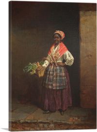 Market Woman-1-Panel-40x26x1.5 Thick