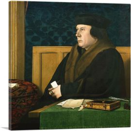 Portrait Of Thomas Cromwell-1-Panel-26x26x.75 Thick