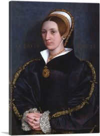 Portrait Of a Lady Member Of Cromwell Family 1535-1-Panel-18x12x1.5 Thick
