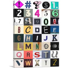 Photo Rectangle Full Alphabet Collection