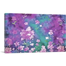 Pink And Purple Flowers Home decor