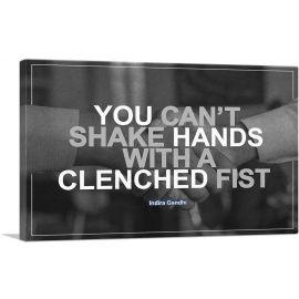 Can’t Shake Hands with Clenched Fist Peace