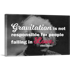 Gravitation Is Not Responsible for Love