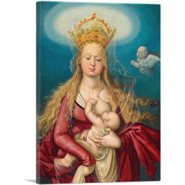 Virgin As Queen Of Heaven With Christ Child In Her Arms