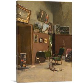 Studio In The Rue De Furstenberg 1865