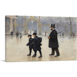 Le Parc Monceau 1887
