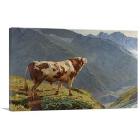 Bull In The Alps 1884