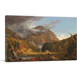 View Of Mountain Pass Called Notch Of White Mountains 1839