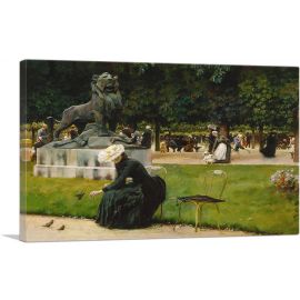 In The Luxembourg Gardens 1889