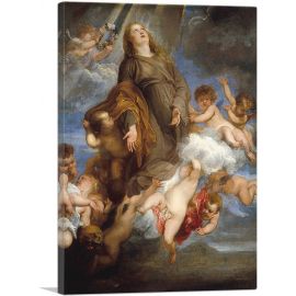 Saint Rosalie Interceding For Plague-Stricken Of Palermo 1624
