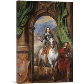 Charles I With M. De St Antoine 1633