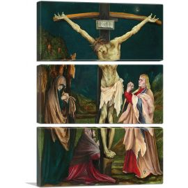 The Small Crucifixion 1520-3-Panels-90x60x1.5 Thick