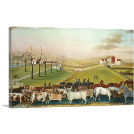 The Cornell Farm 1848-1-Panel-40x26x1.5 Thick