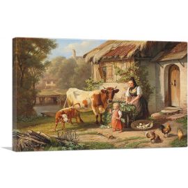 Idyllic Rural Scene 1887