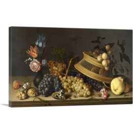 Still Life of Flowers, Fruit, Shells, and Insects 1629