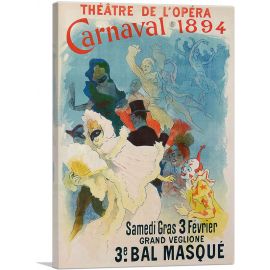 Theatre De L'Opera - Carnaval 1894