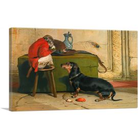 Ziva - A Badger Dog Belonging to the Hereditary Prince 1840