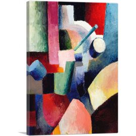 Colored Composition of Forms 1914