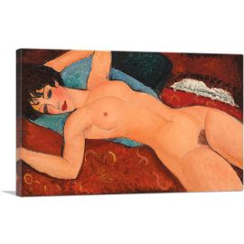 Sleeping Nude with Arms Open - Red Nude 1917