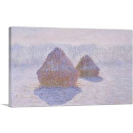 Haystacks - Effect of Snow and Sun 1891