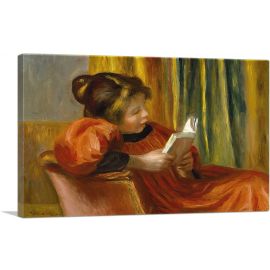 Girl Reading 1890