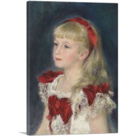 Mademoiselle Grimprel au Ruban Rouge 1880