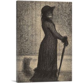 Woman Strolling 1884