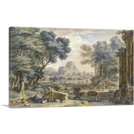 Arcadian Landscape The Rest On The Flight Into Egypt 1734