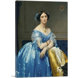 Portrait Of The Princesse De Broglie 1853