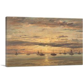Sunset At Scheveningen 1894