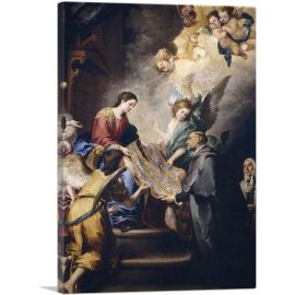 Apparition Of The Virgin To St. Ildefonsus 1660
