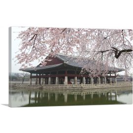 Japan Temple Blossom Home decor