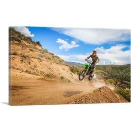 Dirt Bike Motocross Competition
