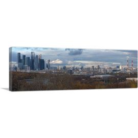 Moscow Russia Skyline