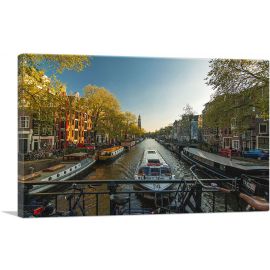 Canal of Amsterdam Netherlands