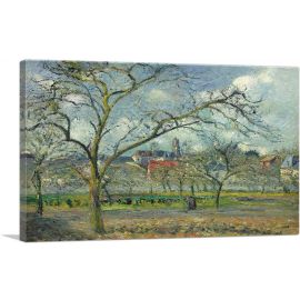 Orchard In Saint Ouen l'Aumone In Winter 1877