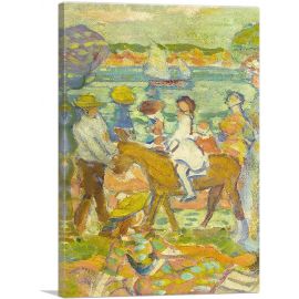 Group of Figures With Donkey 1915