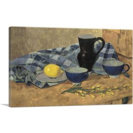 Still Life With Lemon And Blue Bowls 1914