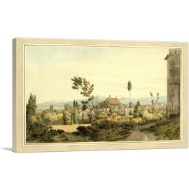 Temple of Bacchus In The Distance 1780