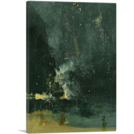 Nocturne in Black and Gold -The Falling Rocket 1872